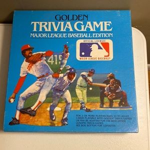 Vintage Golden Trivia Game MLB Edition